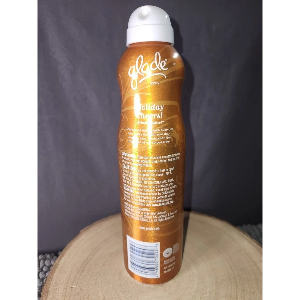 Glade French Vanilla Spray Air Freshener 9.7 oz Winter Collection~SUPER RARE‎